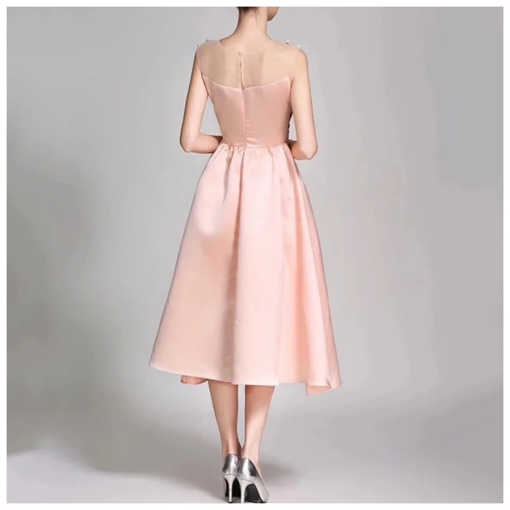 Gorgeous Silk Satin Cocktail Dress The Torie - Picture 12 of 12